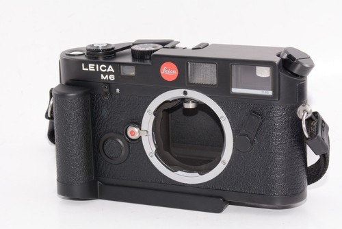 Mint leica m6 - black, chrome