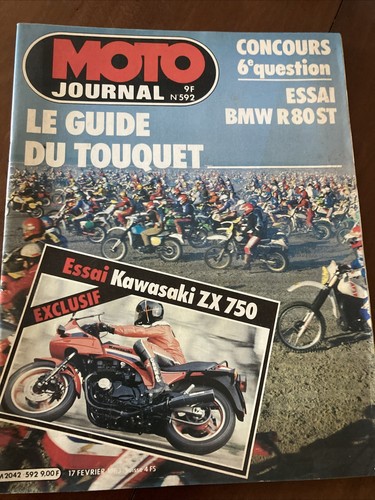 Magazine moto journal - 1983, 592