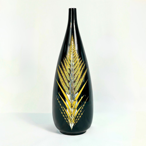 Ancien vase laqué - , japonais