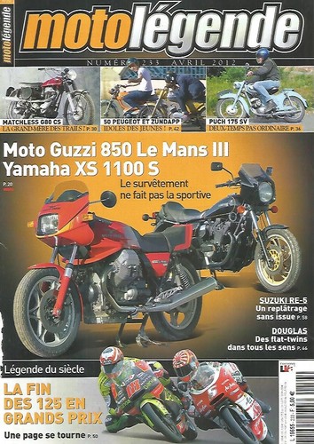 Moto legende 233 matchless - n°233,