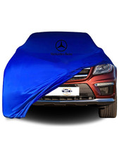 Housse de voiture bleue pour
