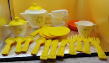 Fisher price dish set utensils - dish,
