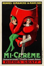 Mi-Carême Rennes 1926 Bières