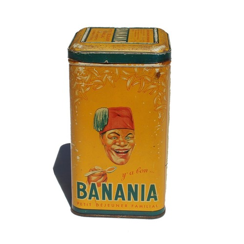 Ancienne boîte publicitaire