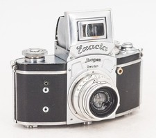 Ihagee Kine Exacta I avec Carl Zeiss Jena Tessar 50mm F/3.5