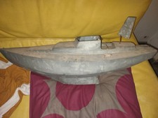 Ancien Bateau En Zinc