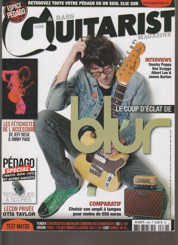 Guitarist bass 288 blur - &, n°288