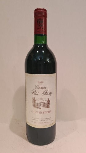 1986 saint estèphe château - 1986, saint-estèphe