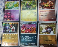 Lot de 6 Cartes Pokémon