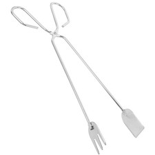  Pince à bûches extérieure, pince de cheminée, gril, outil de foyer de Camping,