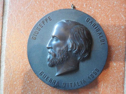 Médaille plaque giuseppe - médaille,