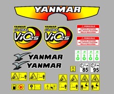 Yanmar Vio 25 Global Décalcomanies Autocollants Kit Complet