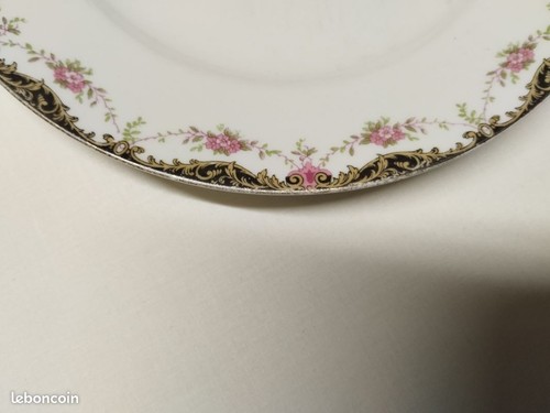 Assiettes porcelaine de - assiettes, en