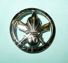 Insigne Légion Etrangère: COMMANDO DE PREVILLE, dos lisse. Refrappe.