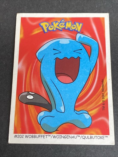 Carte pokemon 2001 - carte, dunkin