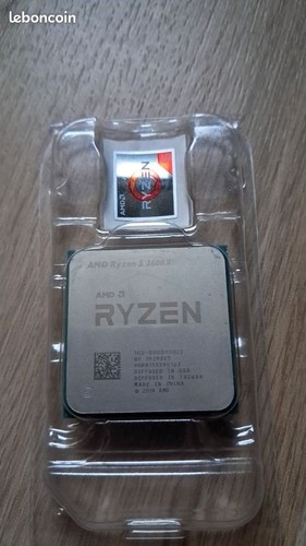 Amd ryzen 3600x - 5,