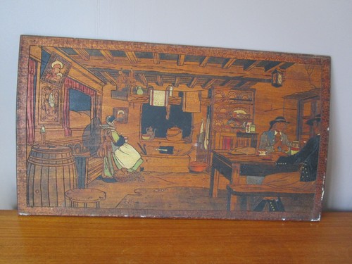 Tableau scene bretonne - tableau,