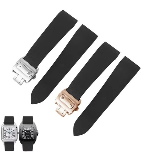 Sangle montre silicone - silicone, pour