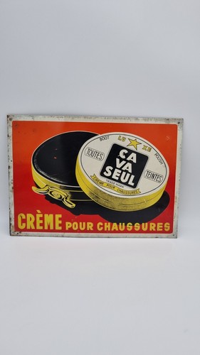 Ancienne plaque tole