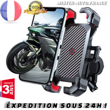 SUPPORT TÉLÉPHONE PORTABLE MOTO VÉLO VTT TROTTINETTE 360° ✅ANTI CHOC (QUALITÉ) +