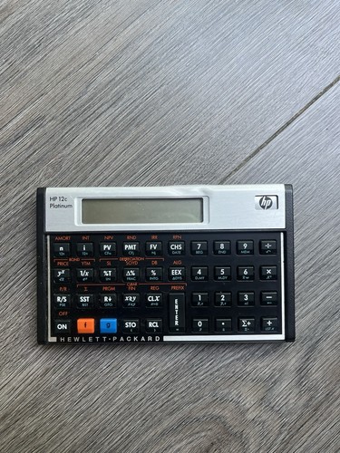 Hewlett packard 12c - hewlett, hp