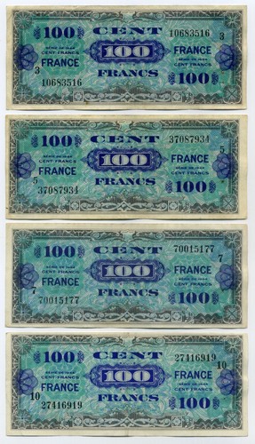 Lot billets de - lot, 4