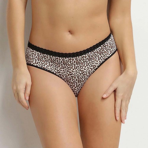 Slip femme léopard - slip,