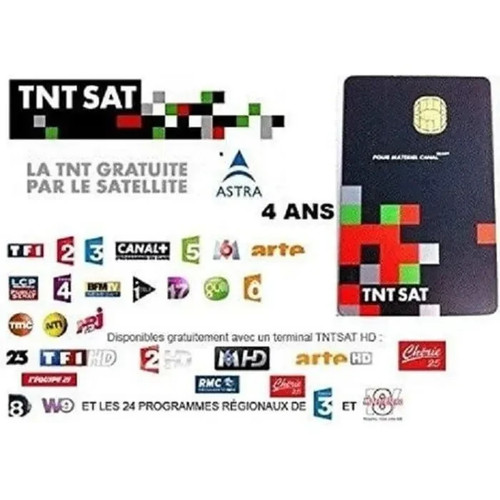 Carte tnt sat neuve - tnt,