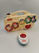 Fisher Price 1998 Veilleuse Berceuse Électronique Musicale Télécommande Bébé