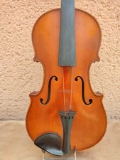 Ancien violon 4/4 copie de Stradivarius avec boite et archet début XXème