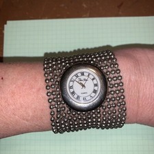 Montre Tendance signée  PIERRE ITIER Originale  Chic Bracelet  ARGENTÉ