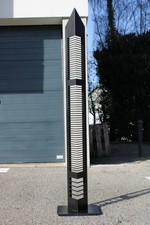 Grande Tour range CD compartiments en metal noir