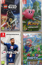 Jeux Switch à Bas Prix FIFA 23 - Kirby Monde Oublié - Saga Skywalker Mario Party