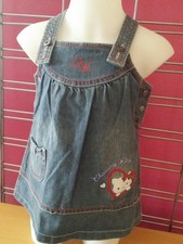 C3 CHARMMY KITTY  SUPERBE ROBE JEAN     T 12 mois tbe