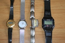Lot de 4 Montres Bracelet Femme Homme bijoux (no casio,tissot,diesel,festina)