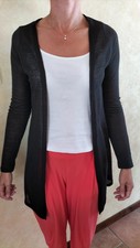 Gilet noir long pimkie