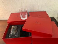 4 coffrets de 2 verres whisky modèle Harmonie cristal Baccarat (prix du coffret)