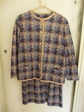 TAILLEUR FEMME JUPE&VESTE, POIL DE LAPINS&POLYESTER, TAILLE 44,COMME NEUF