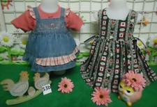 vêtements fille 6 mois,jupe salopette jean,tee-shirt,robe