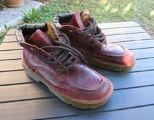 Doc Martens 8435 bordeaux taille UK 5 boots 6 trous made in England punk oy