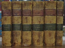 PLANCHES DE L'ENCYCLOPEDIE / D'ALEMBERT & DIDEROT / 8 TOMES / XVIIIe / RARE