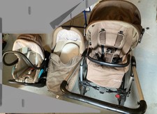 Poussette évolutive TRIO Bebe confort Beige 0-4ans BOn État