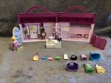 1 PLAYMOBIL Boutique De Mode Vêtements Robes Personnages Femmes Comptoir Sac