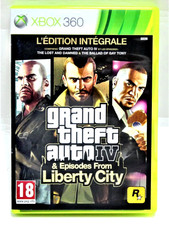 JEU XBOX 360 "GTA IV & EPISODES FROM LIBERTY CITY" EDITION INTEGRALE PAL FR RARE