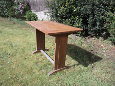 Table de bistrot Art Déco en chêne. Années 30/40/50. Vintage