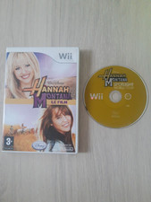 NITENDO  WII   - HANNAH  MONTANA , WALT  DISNEY  - JEU  COMPLET -