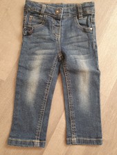 Pantalon jean 3 pommes bébé fille 18 mois