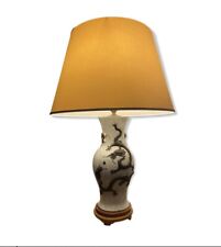 Ancien vase Chinois monté en lampe Chine fin XIX eme