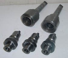 Lot de 2 cônes de serrage rapide - queue CM4 - avec 3 douilles CM2