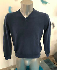 joli pull femme laine mérinos bleu NAPAPIJRI  taille M excellent état